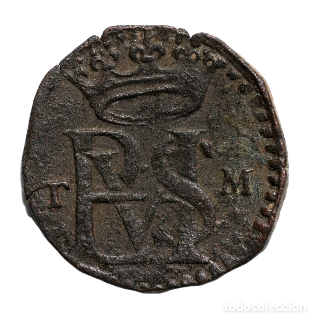 Monedas de Espa&ntilde;a: BLANCA FELIPE II TOLEDO M