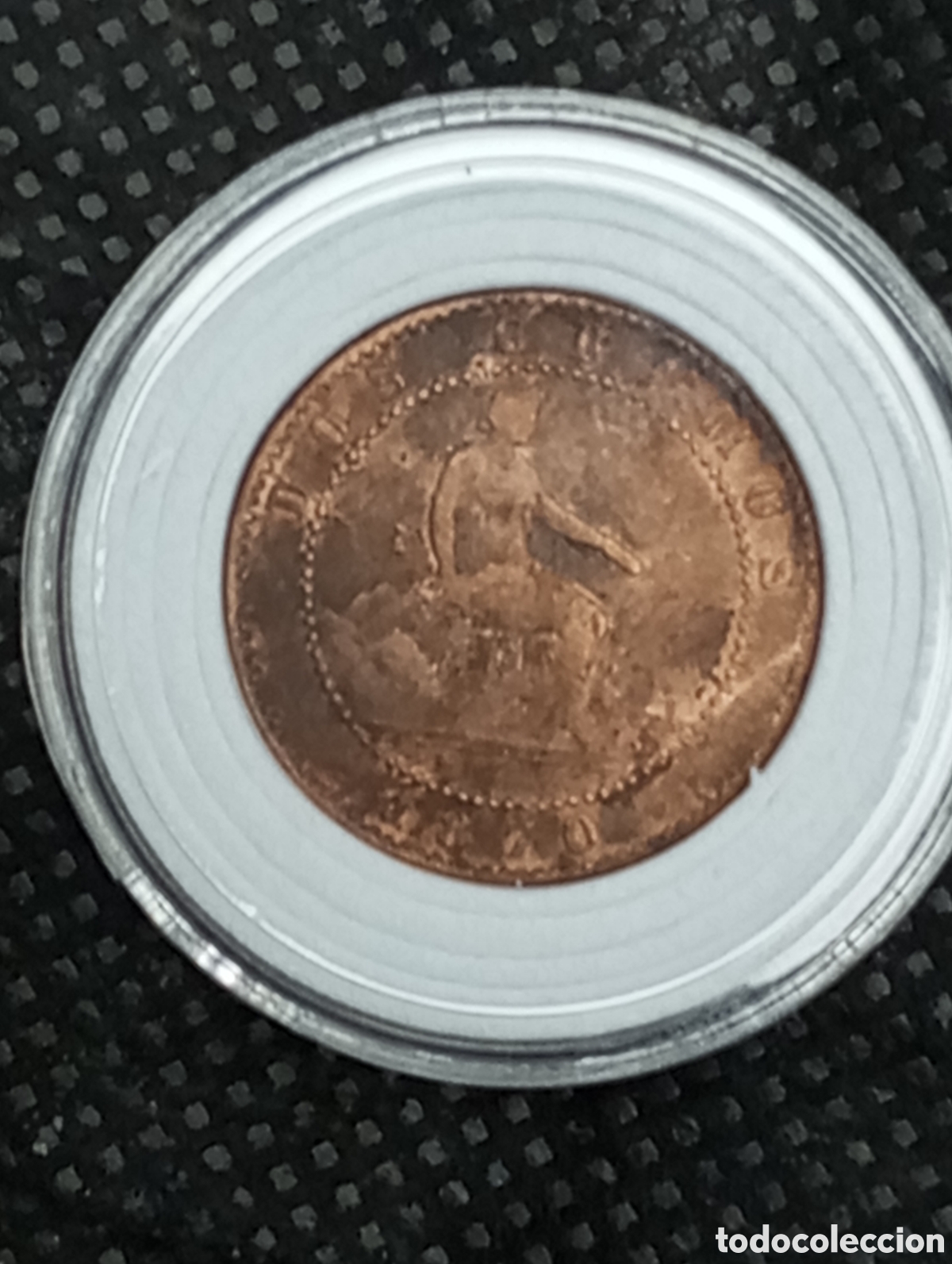 Monedas de Espa&ntilde;a: Dos c&eacute;ntimos gobierno provisional 1870