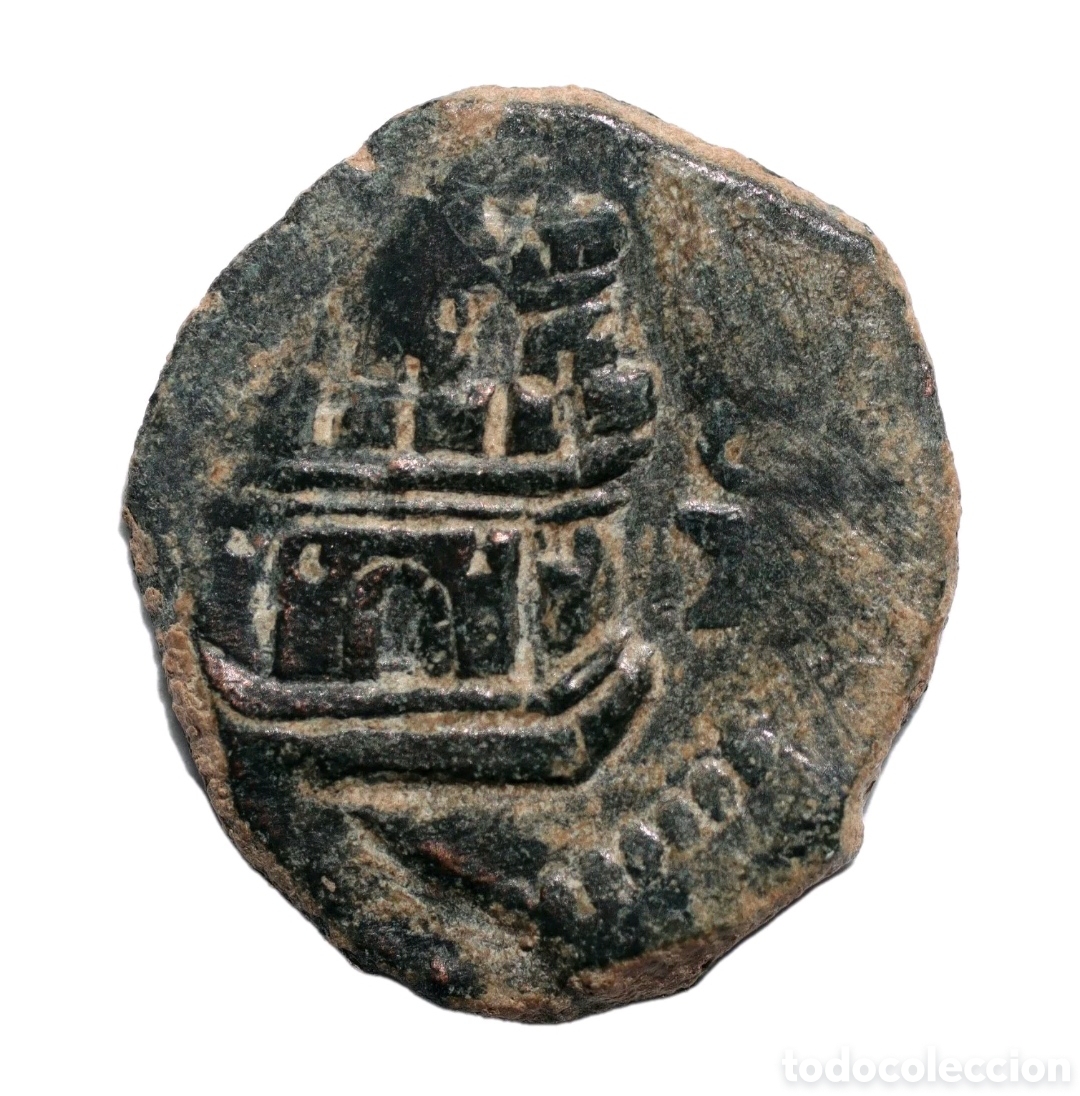Monedas de Espa&ntilde;a: BLANCA FELIPE II CUENCA X - Foto 2