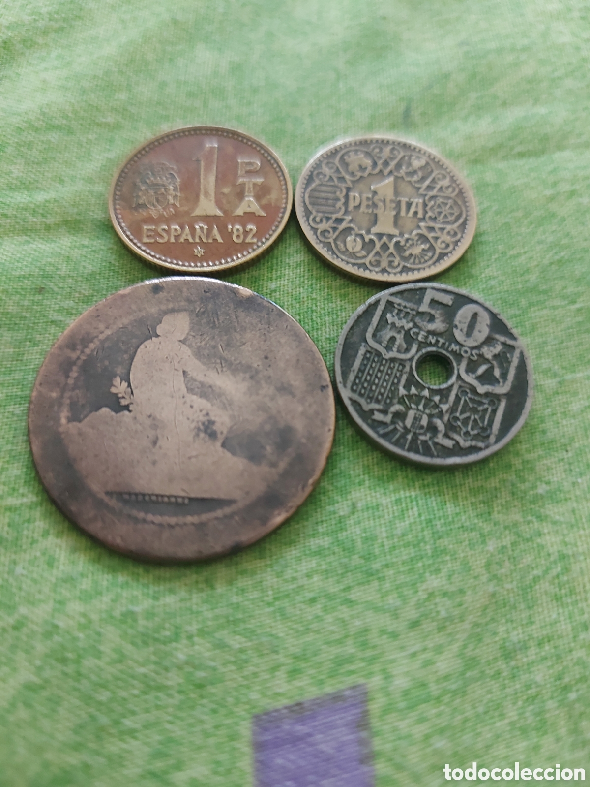 Monedas de Espa&ntilde;a: 4 monedas deEspa&ntilde;a an - Foto 1