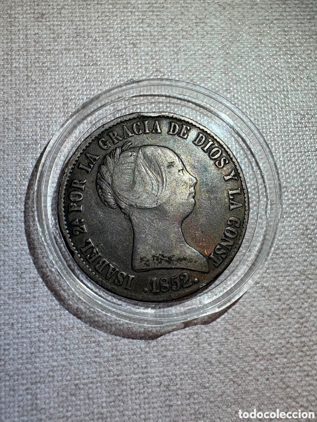 Monedas de Espa&ntilde;a: 10 REALES DE ISABEL II DE PLATA DEL 1852