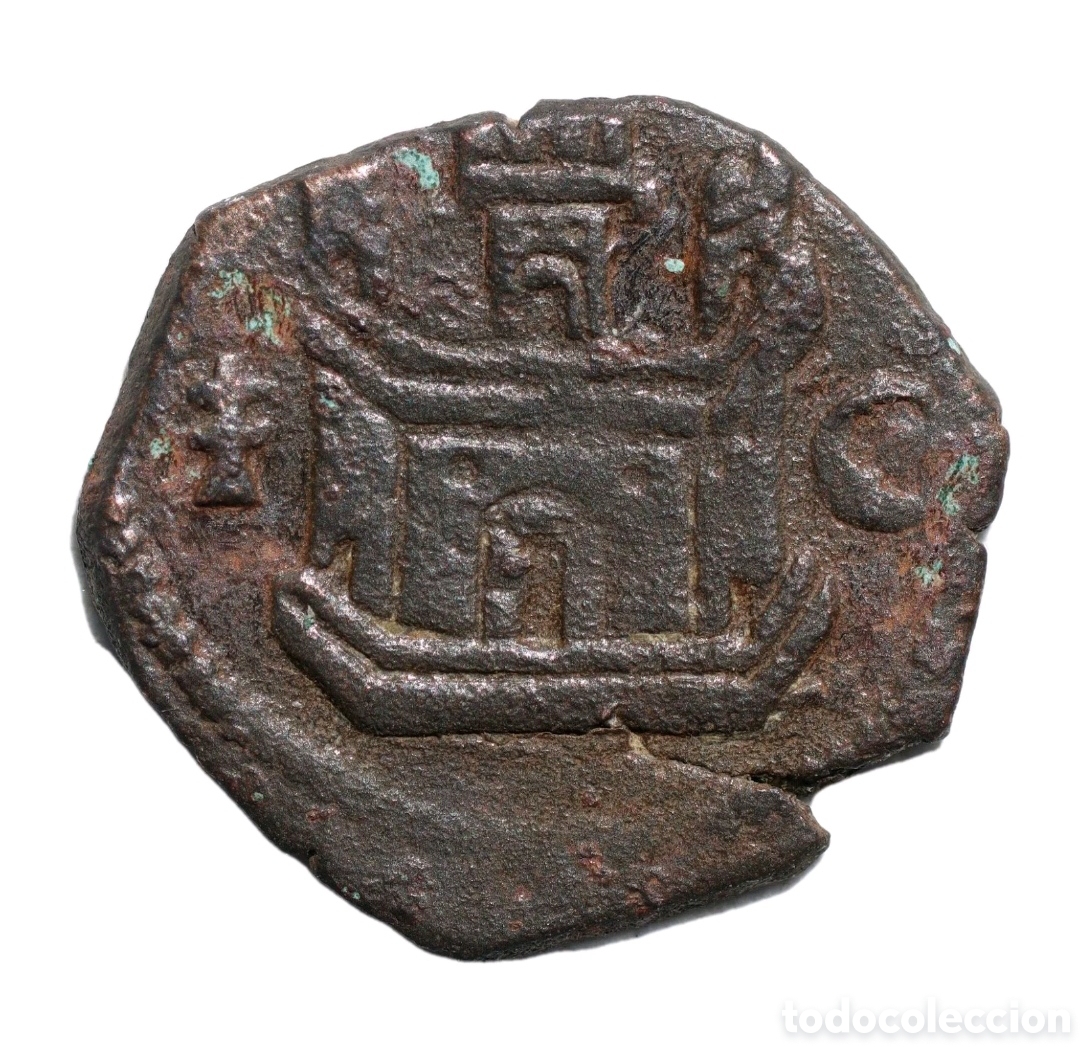 Monedas de Espa&ntilde;a: BLANCA FELIPE II CUENCA ARMI&Ntilde;O / C&Aacute;LIZ