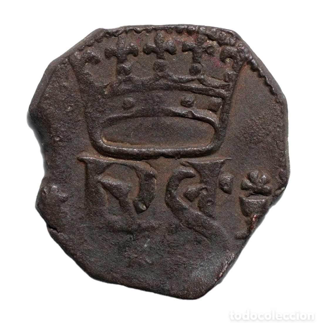 Monedas de Espa&ntilde;a: BLANCA FELIPE II CUENCA ARMI&Ntilde;O / C&Aacute;LIZ