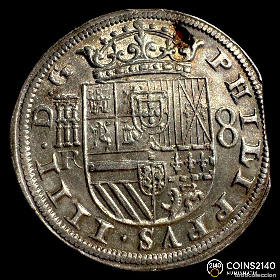Monedas de Espa&ntilde;a: Felipe IV (1621-1665). 8 reales. 1635. Segovia. R. (AC-1606). (Jarabo-Sanahuja-C368). 27,23g.