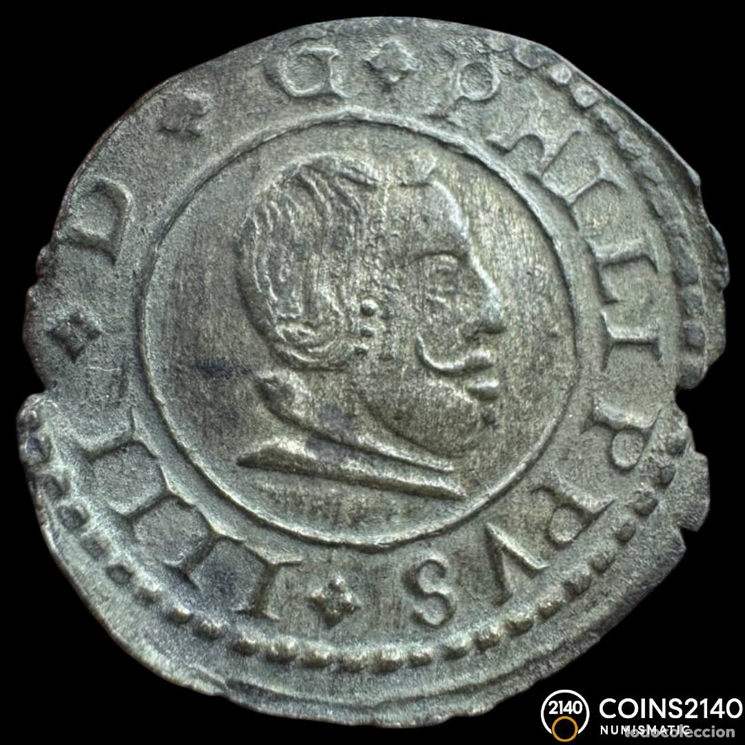 Monedas de Espa&ntilde;a: Felipe IV (1621-1665). 16 maraved&iacute;s. 1664. Madrid. (AC - 373). (JaraboSanahuja - M416). 4,03g.