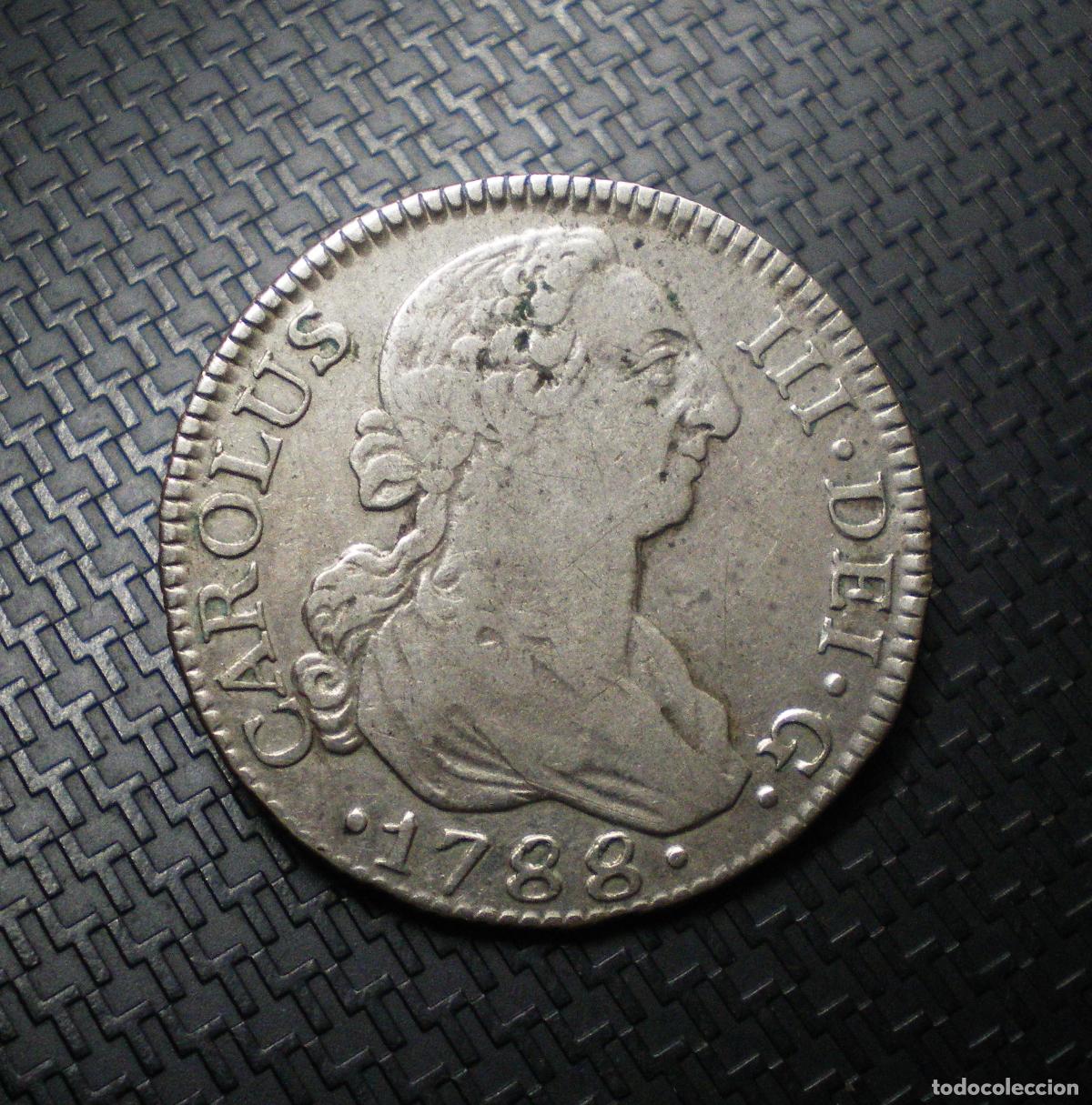 Monedas de Espa&ntilde;a: CARLOS III - 2 REALES de PLATA 1788 MADRID