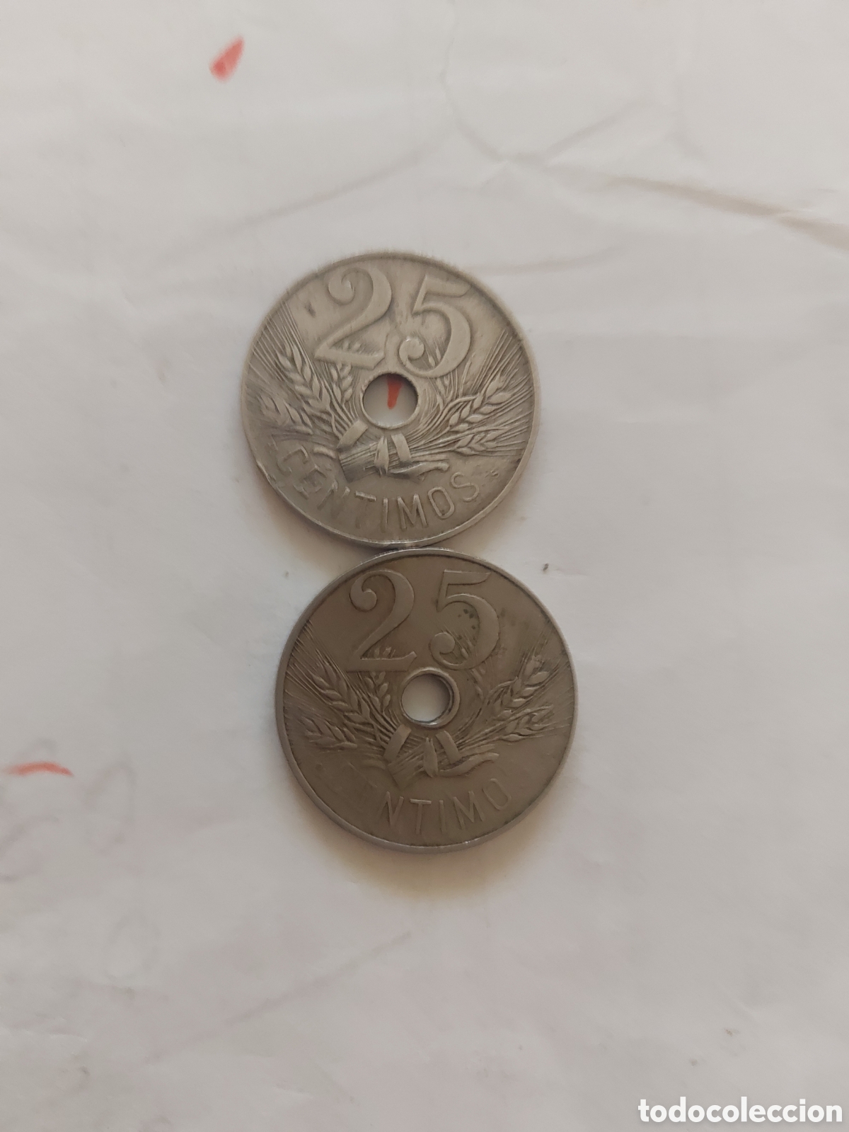 Monedas de Espa&ntilde;a: 2 monedas de Espa&ntilde;a de - Foto 1