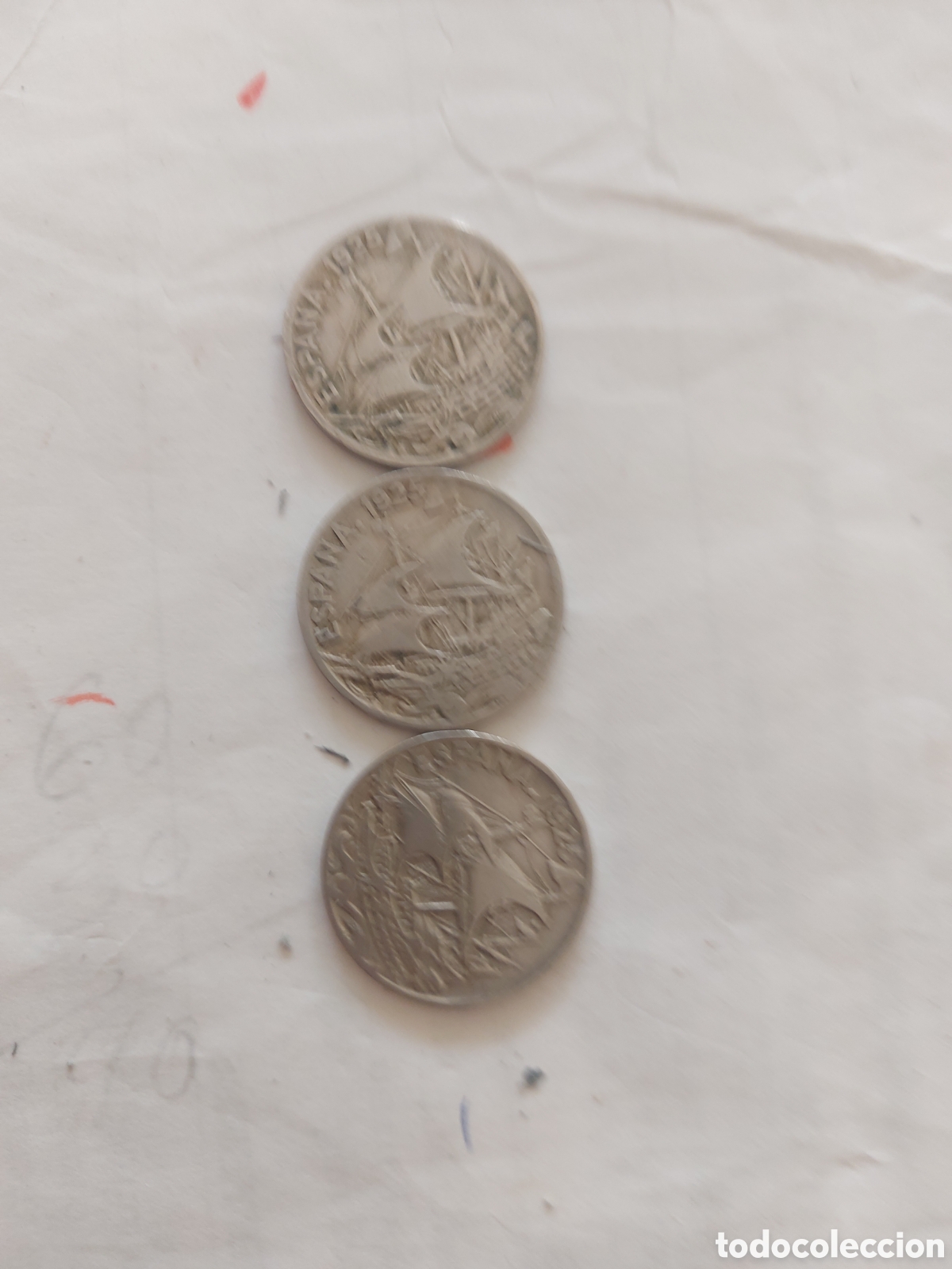 Monedas de Espa&ntilde;a: 3 monedas de Espa&ntilde;a an - Foto 1