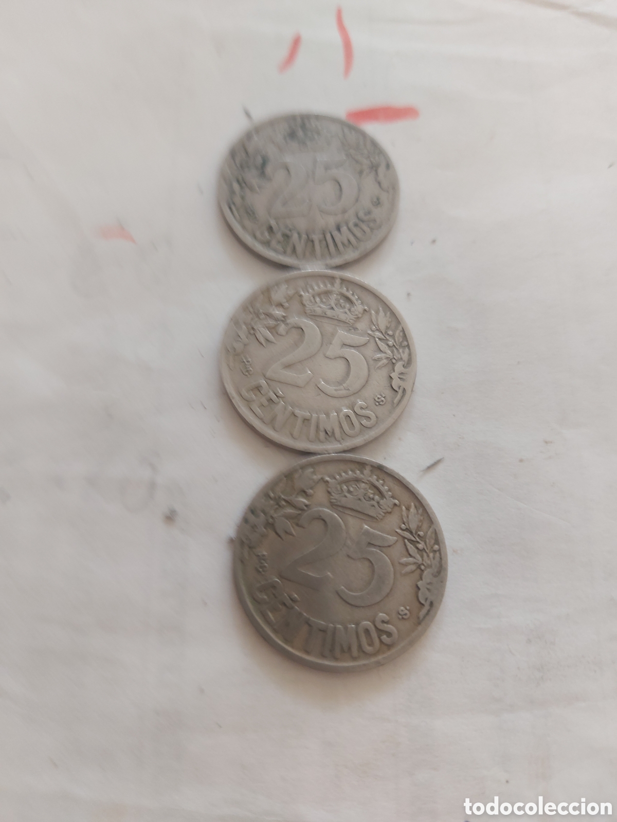 Monedas de Espa&ntilde;a: 3 monedas de Espa&ntilde;a an