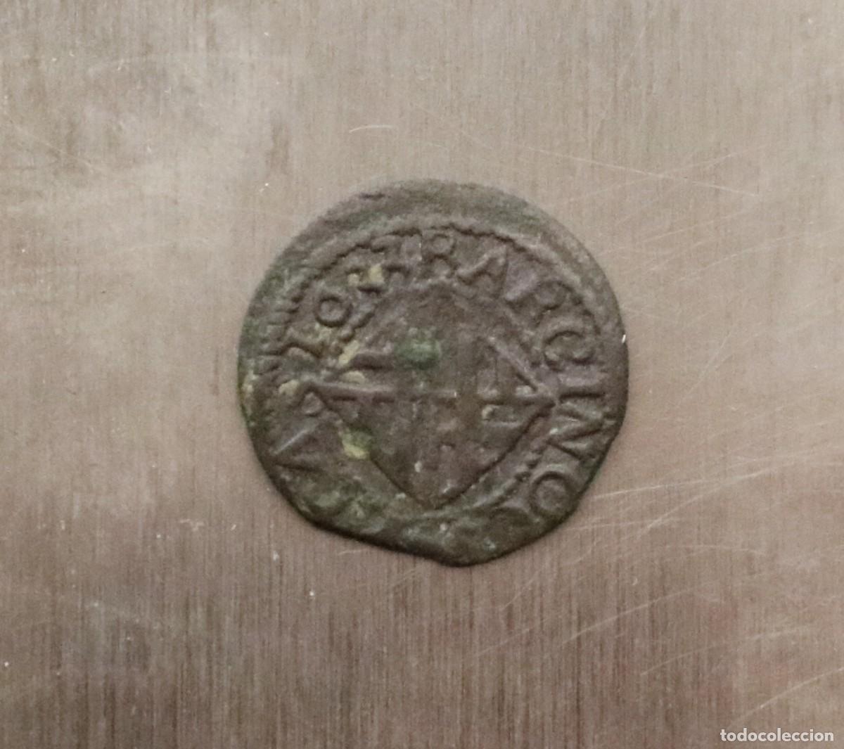 Monedas de Espa&ntilde;a: ARDITE 1624 BARCELONA. FELIPE IV. 1,24 GR, 17,1 MM
