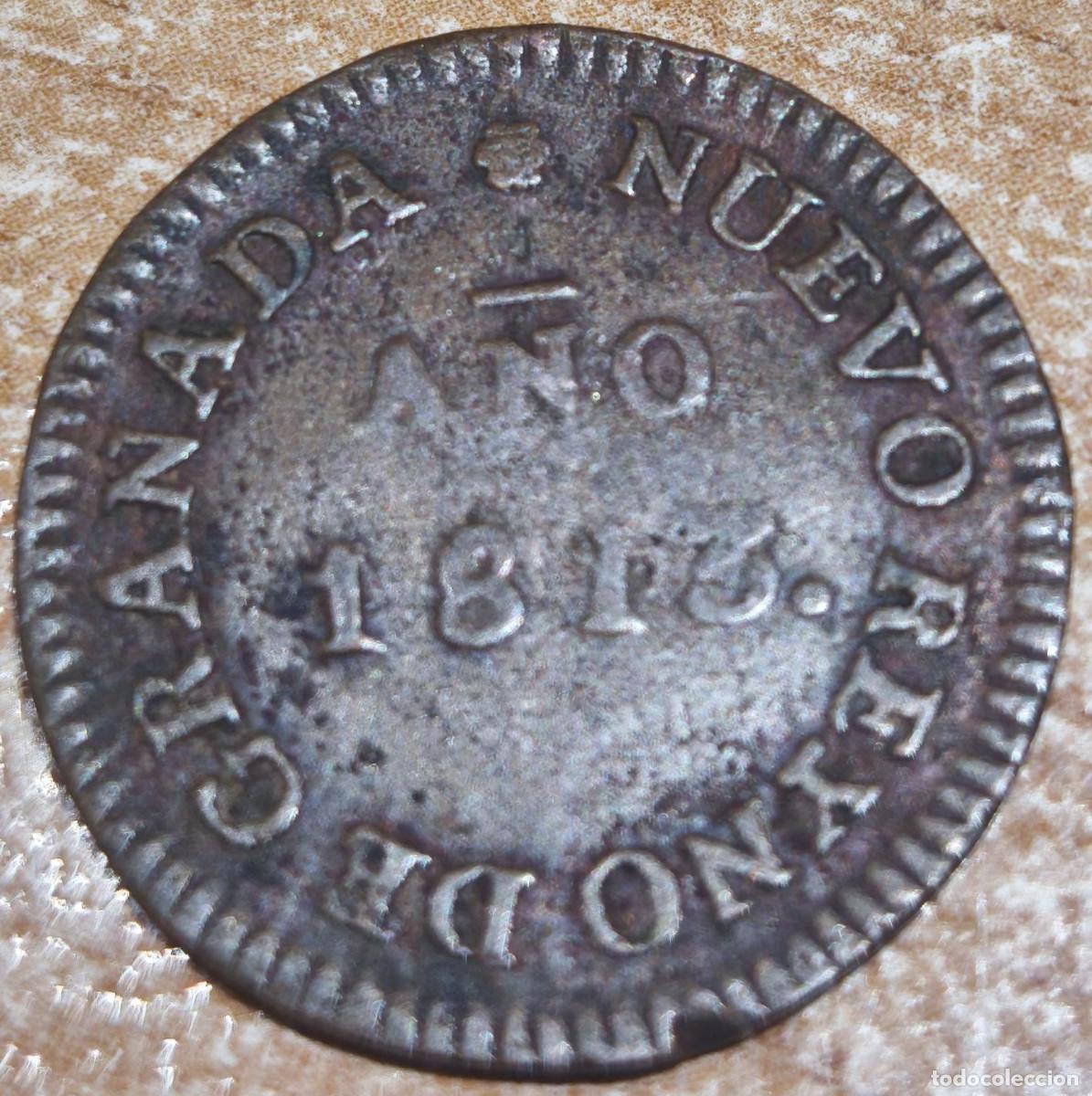 Monedas de Espa&ntilde;a: MONEDA FERNANDO VII COLOMBIA 8 REALES POPAYAN 1813 NUEVO REINO DE GRANADA - RARA