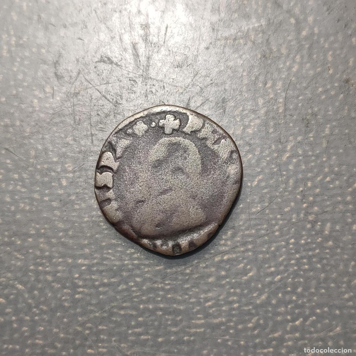 Monedas de Espa&ntilde;a: IMPERIO ESPA&Ntilde;OL PAISES BAJOS DOLE FELIPE II FRANCO CONDADO DOBLE DINERO 1606