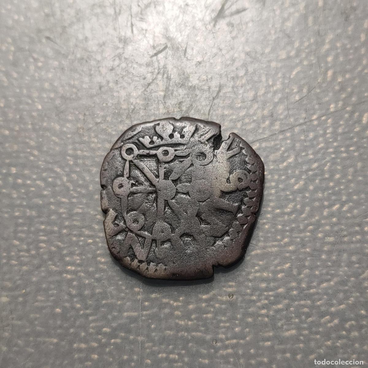 Monedas de Espa&ntilde;a: ESPA&Ntilde;A FELIPE III RESELLO IIII MARAVEDIS 1603-1606 TOLEDO