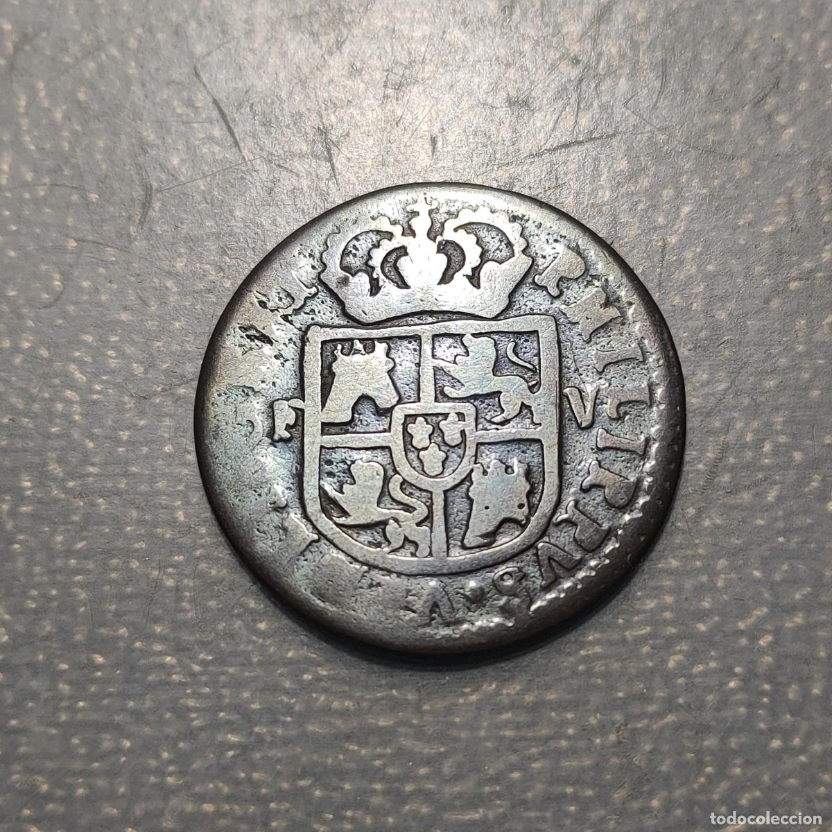 Monedas de Espa&ntilde;a: ESPA&Ntilde;A VALENCIA FELIPE V SEISENO 1709 F-V