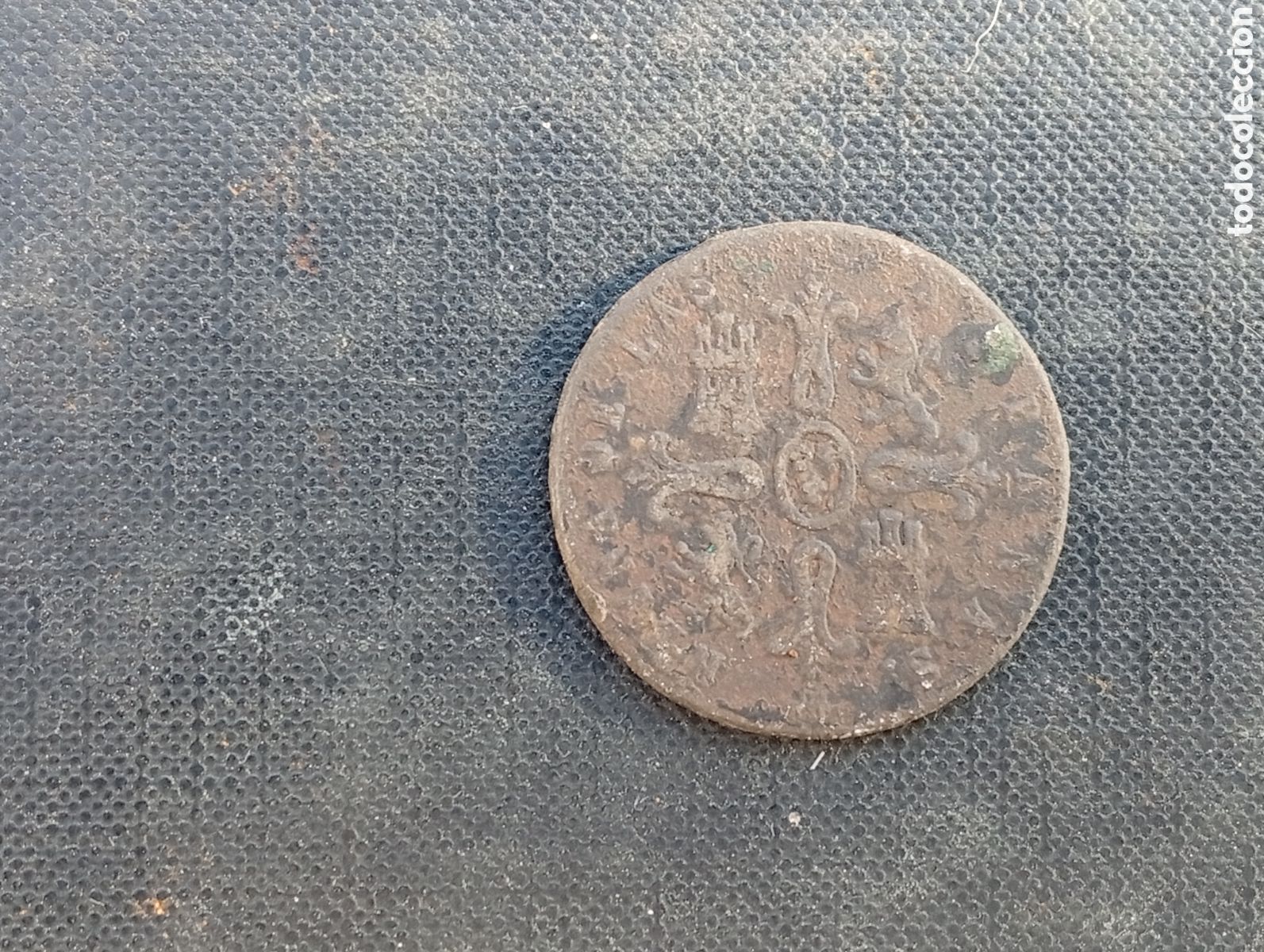 Monedas de Espa&ntilde;a: Moneda de 8 maravedis Isabel II 1842 - Foto 2