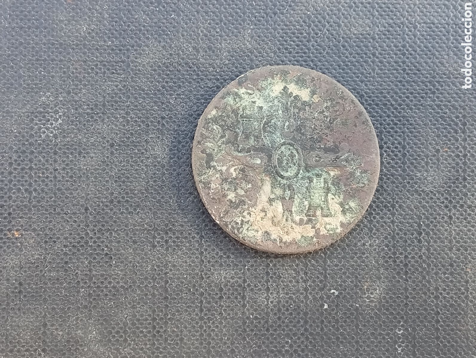 Monedas de Espa&ntilde;a: Moneda de 8 maravedis Isabel II 1850 - Foto 2