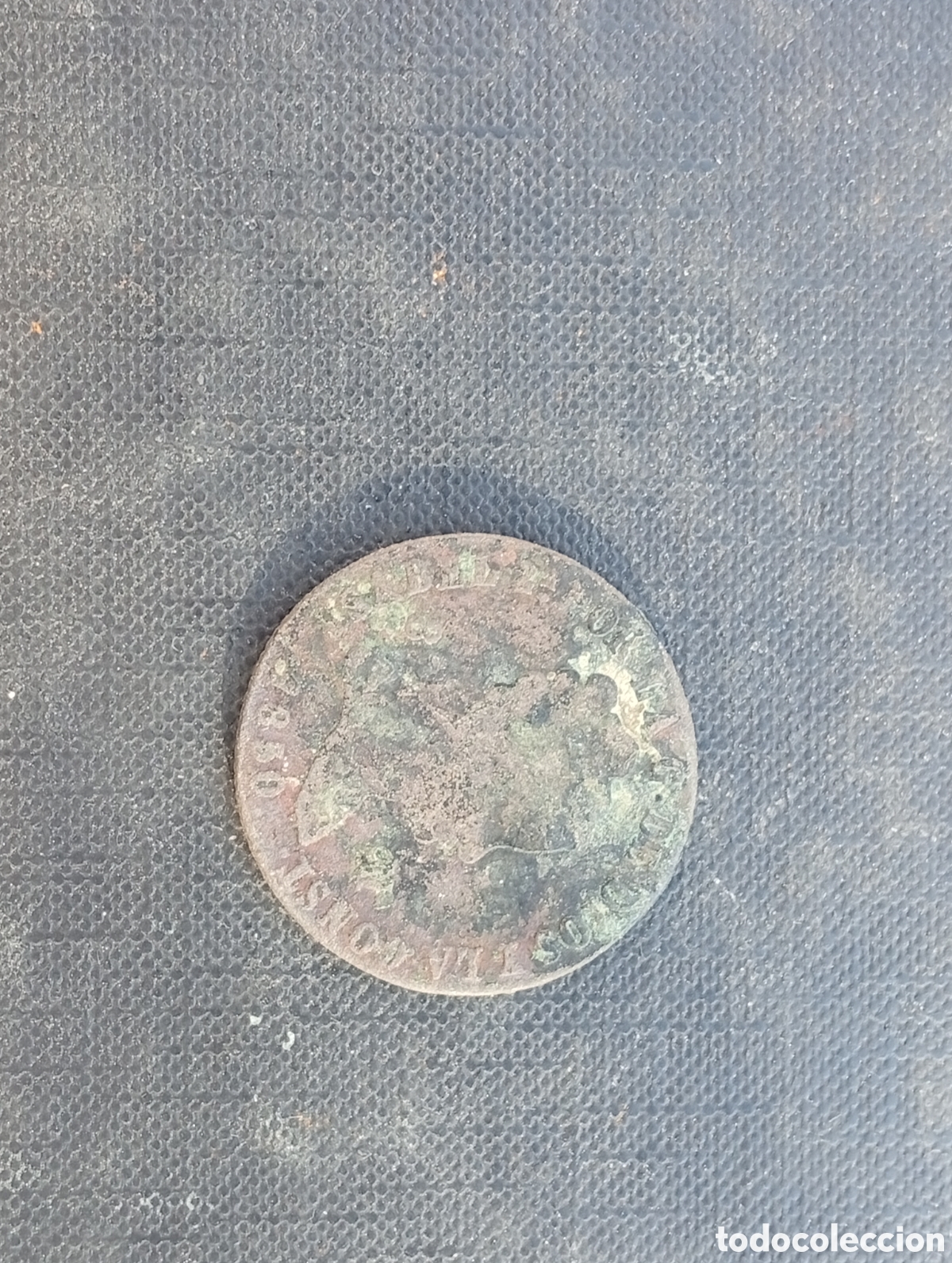 Monedas de Espa&ntilde;a: Moneda de 8 maravedis Isabel II 1850