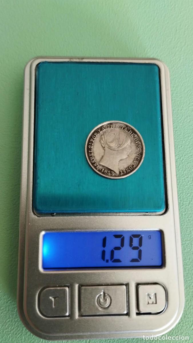 Monedas de Espa&ntilde;a: Moneda de 1 Real de 1853 - Foto 3
