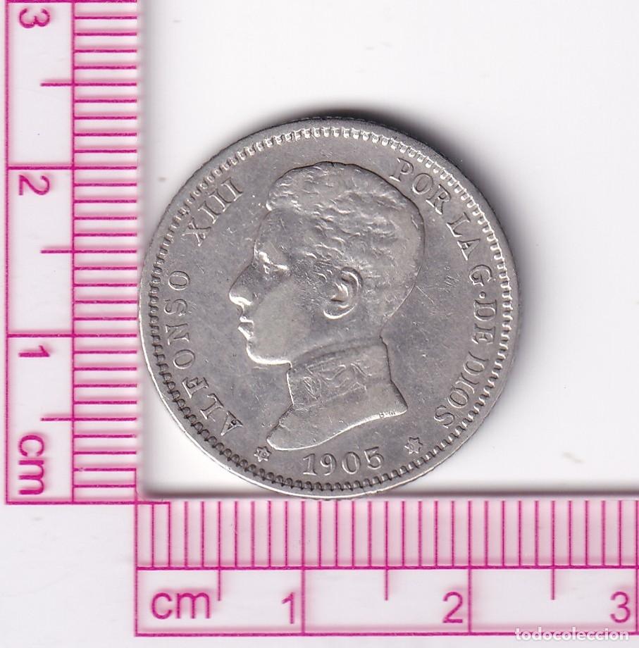 Monedas de Espa&ntilde;a: CRF1782 ESPA&Ntilde;A ALFONSO XII 2 PESETAS 1905 SMV *19*05