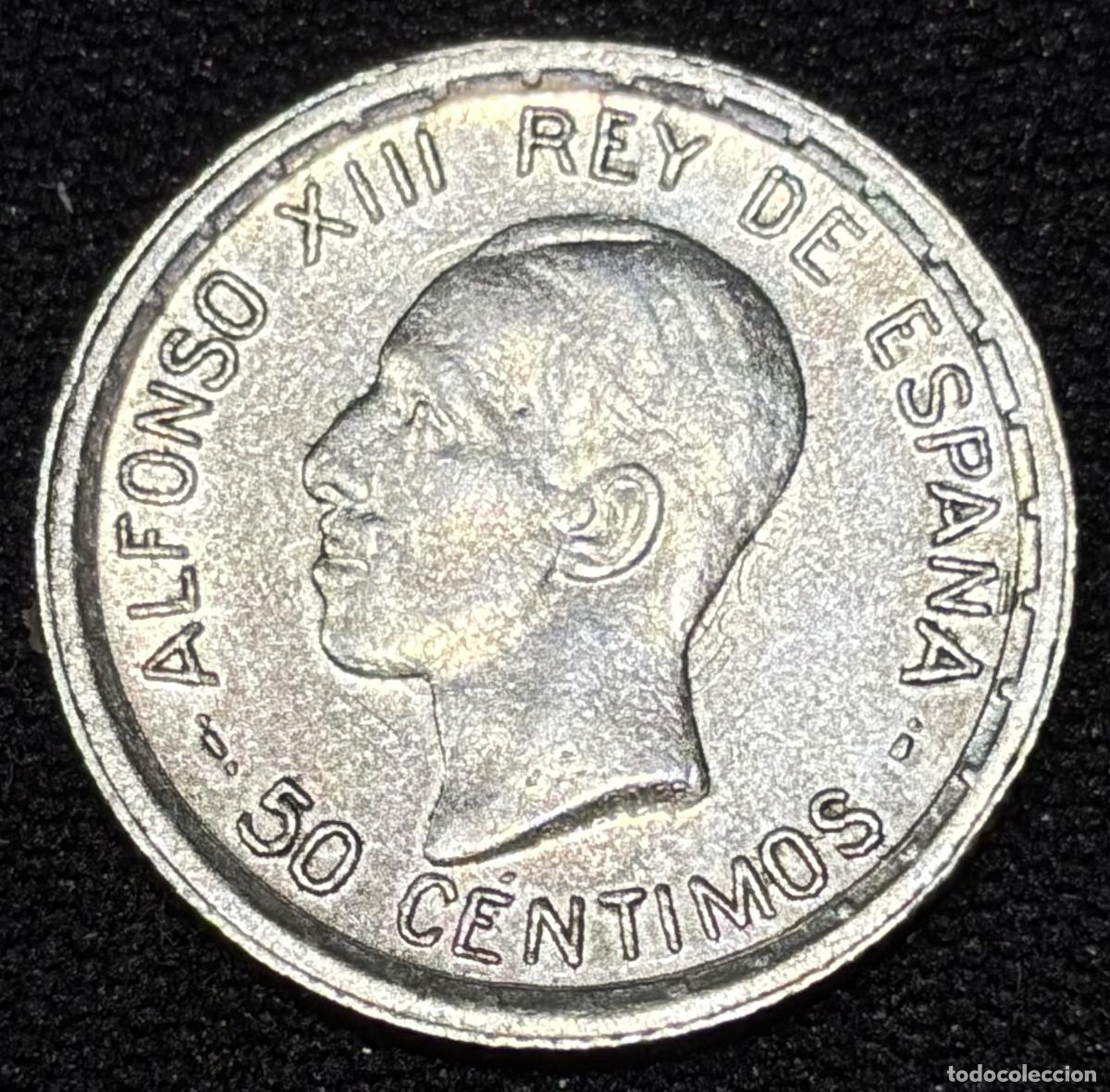 Monedas de Espa&ntilde;a: ESPA&Ntilde;A MONEDA 50 CENTIMOS ALFONSO XIII 1926 PCS