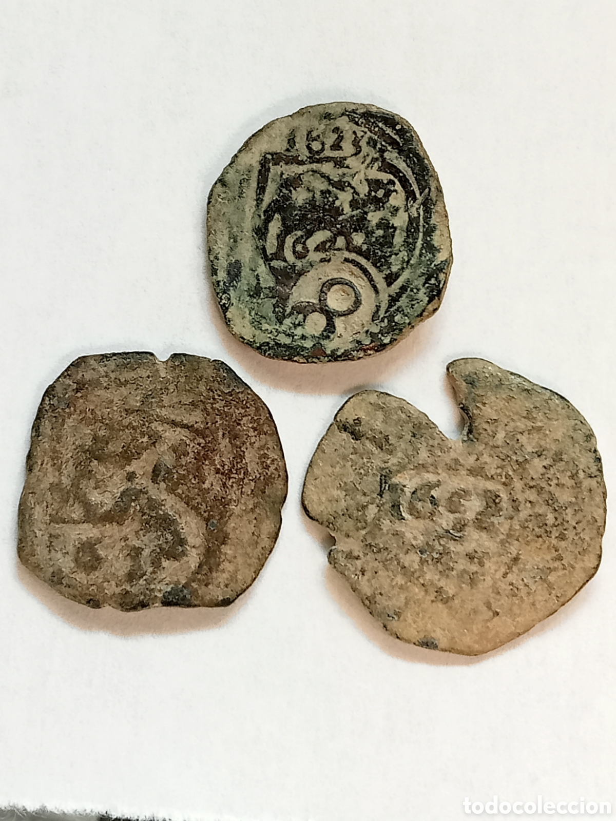 Monedas de Espa&ntilde;a: FELIPE IV - A&Ntilde;OS 1625-1641-1652- 8 MARAVEDIES ( 3 M.)