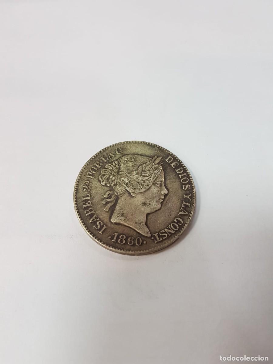 Monedas de Espa&ntilde;a: ESPA&Ntilde;A-ISABEL II- 20 REALES-1860-FALSA DE EPOCA