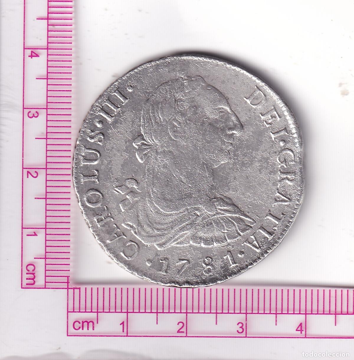 Monedas de Espa&ntilde;a: CRCAP346 MONEDA ESPA&Ntilde;A 8 REALES CARLOS III 1781 LIMA MI MBC PLATA