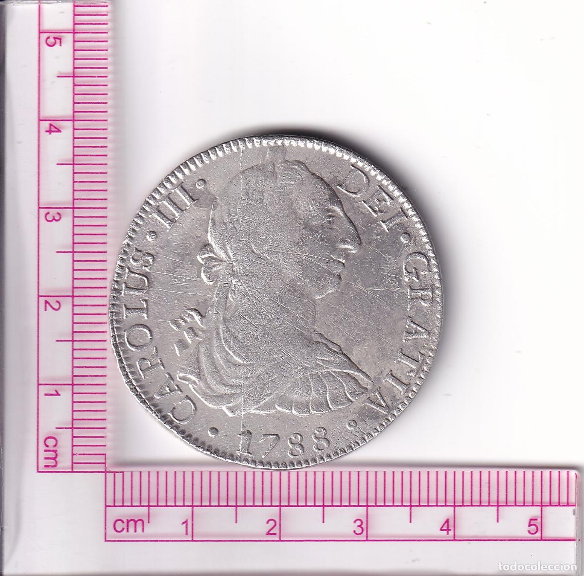 Monedas de Espa&ntilde;a: CRCAP353 MONEDA ESPA&Ntilde;A 8 REALES CARLOS III 1788 M&Eacute;XICO F.M MBC PLATA