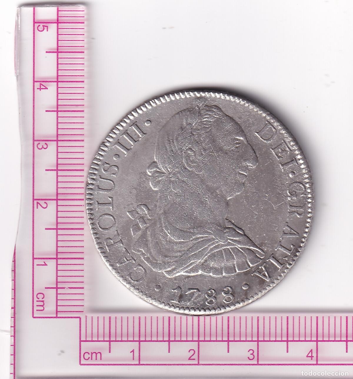 Monedas de Espa&ntilde;a: CRCAP354 MONEDA ESPA&Ntilde;A 8 REALES CARLOS III 1788 M&Eacute;XICO F.M R.B.O EBC- PLATA