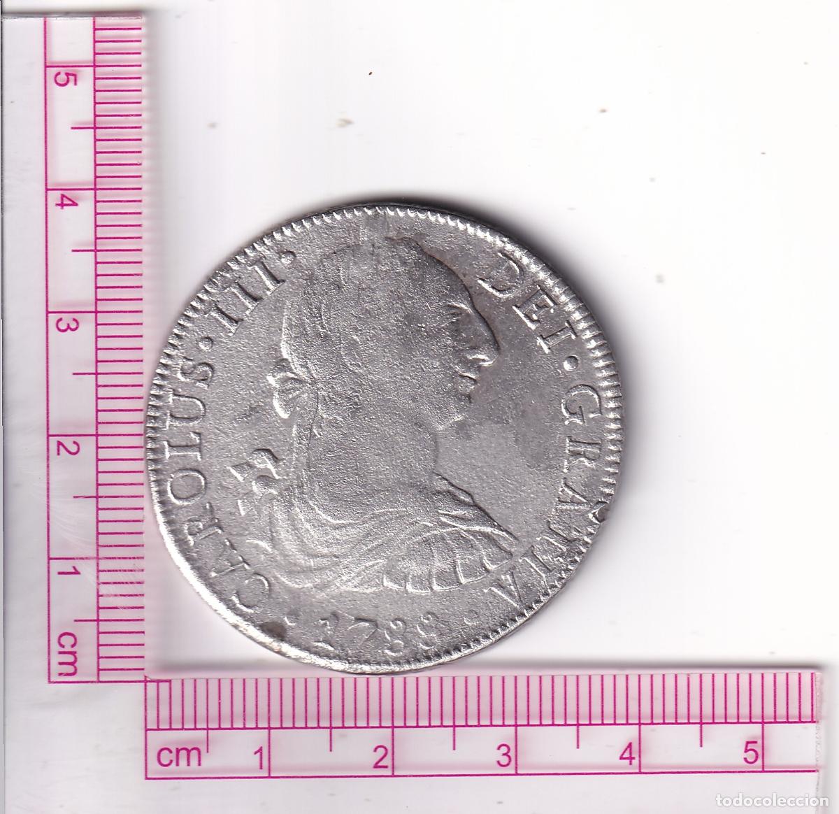 Monedas de Espa&ntilde;a: CRCAP355 MONEDA ESPA&Ntilde;A 8 REALES CARLOS III 1788 M&Eacute;XICO F.M MBC PLATA