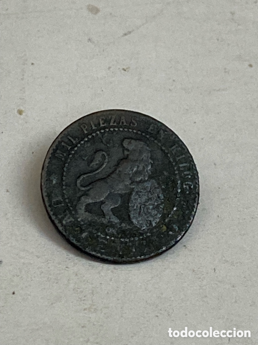 Monedas de Espa&ntilde;a: Moneda 1 c&eacute;ntimo 1870 L22