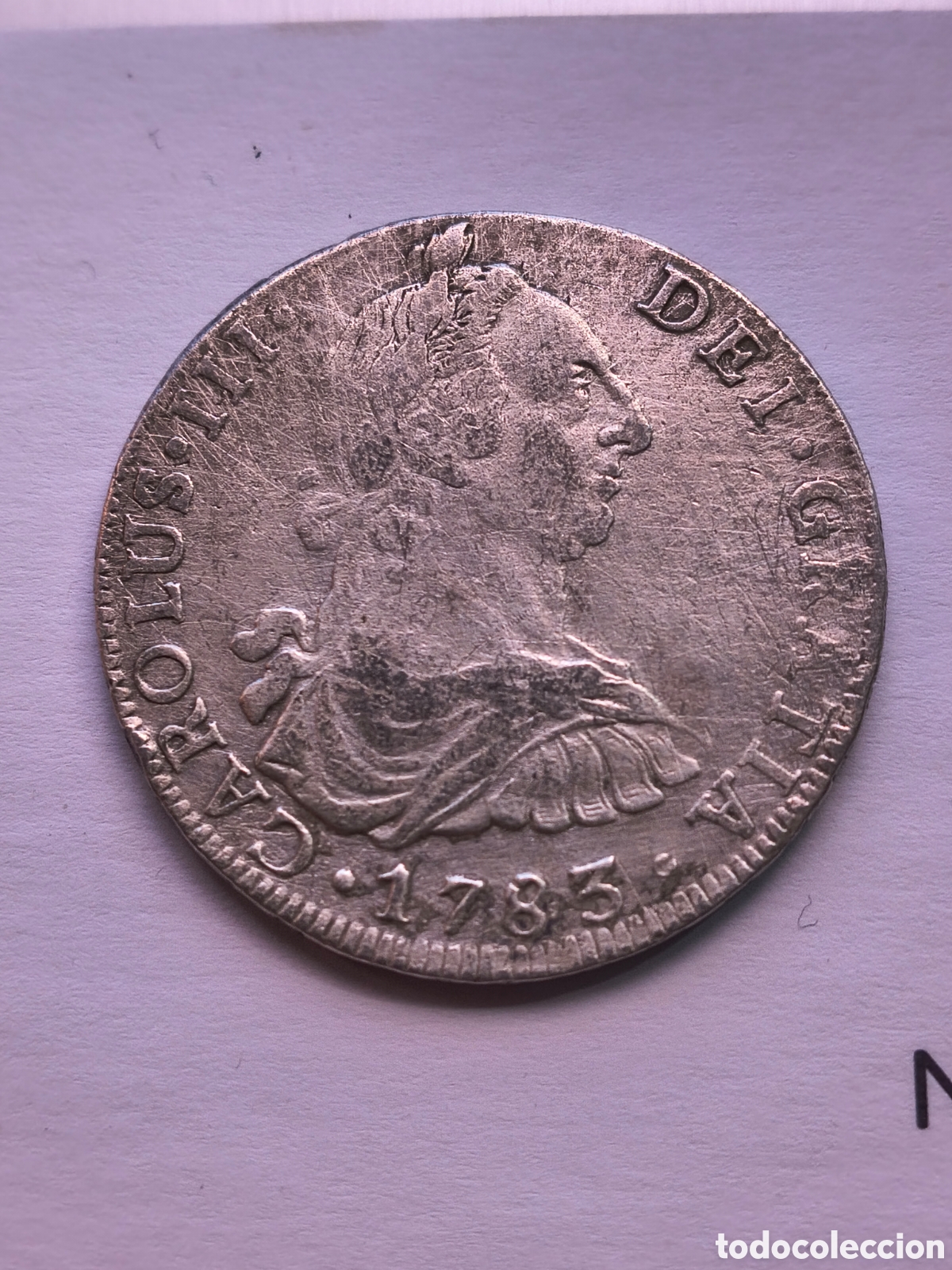 Monedas de Espa&ntilde;a: MONEDA CARLOS III REALES 1783 CECA POTOSI ENSAYADOR PR PLATA