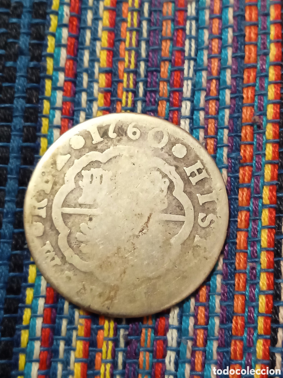 Monedas de Espa&ntilde;a: X- 2 REALES 1760 MADRID O SEVILLA CARLOS III