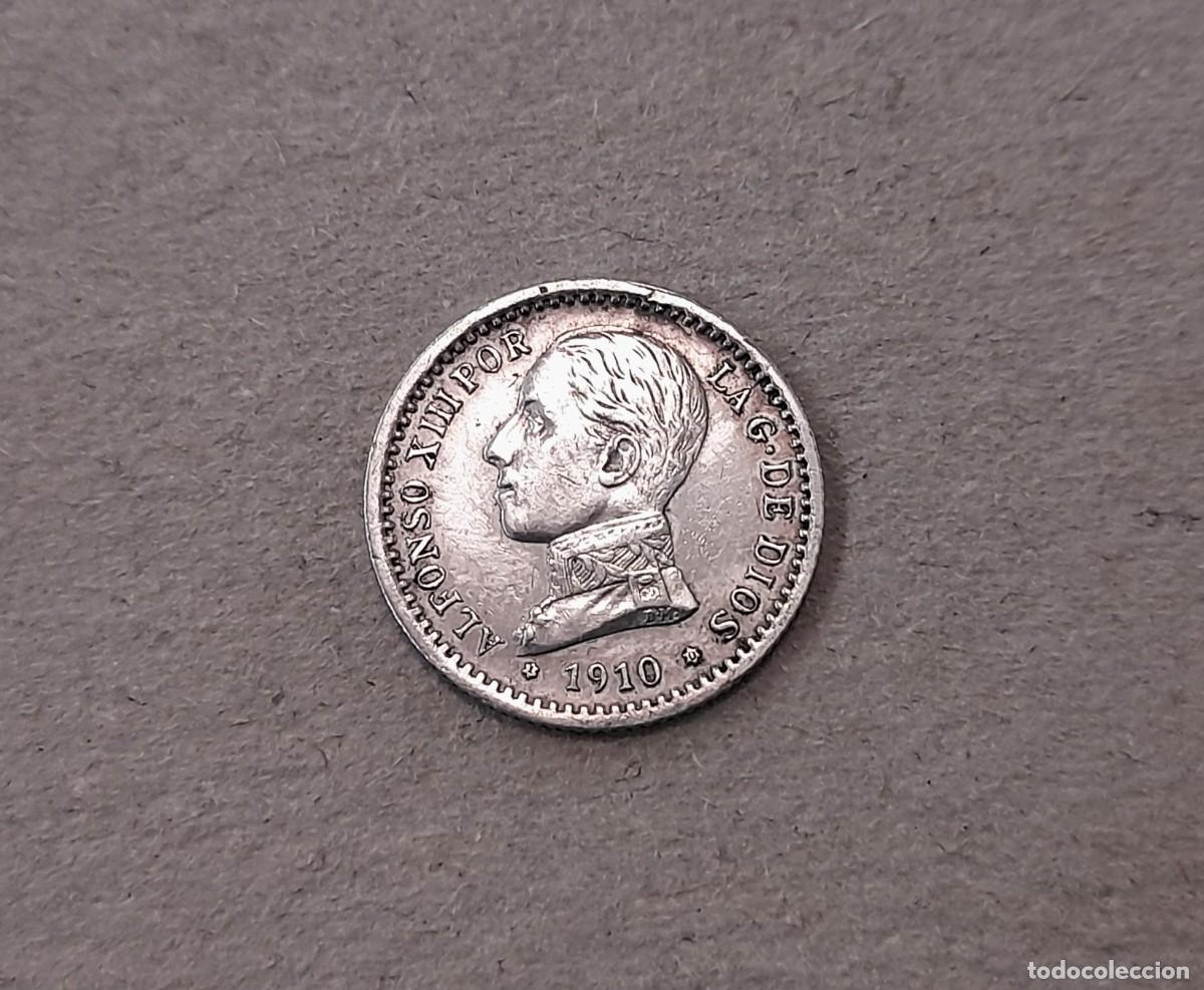Monedas de Espa&ntilde;a: Alfonso XIII, 50 Centimos 1910, PC.S. *1*0
