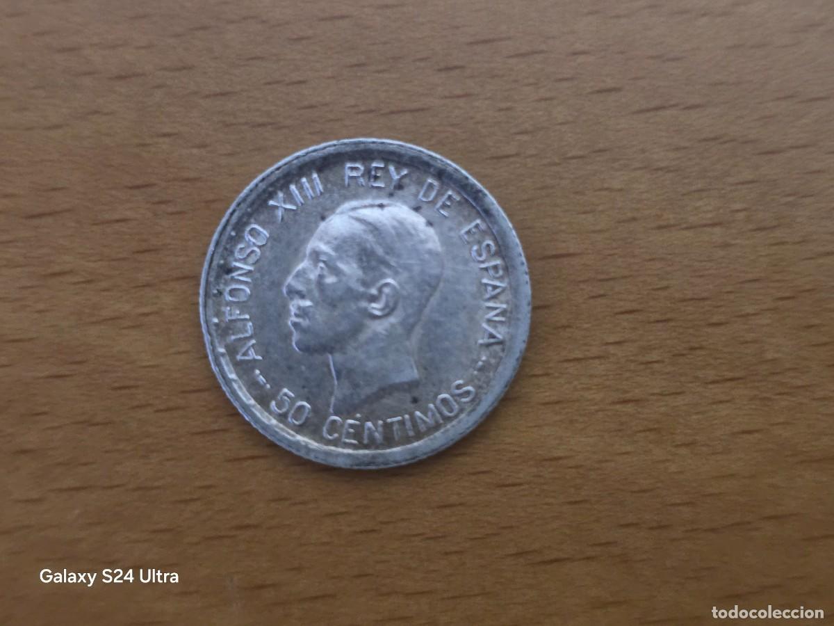 M&uuml;nzen von Spanien: 50 C&Eacute;NTIMOS DE 1926....ALFONSO XIII...2,5 GRAMOS DE PLATA....PRECIOSA....LM.S304.....LA DE LAS FOTOS