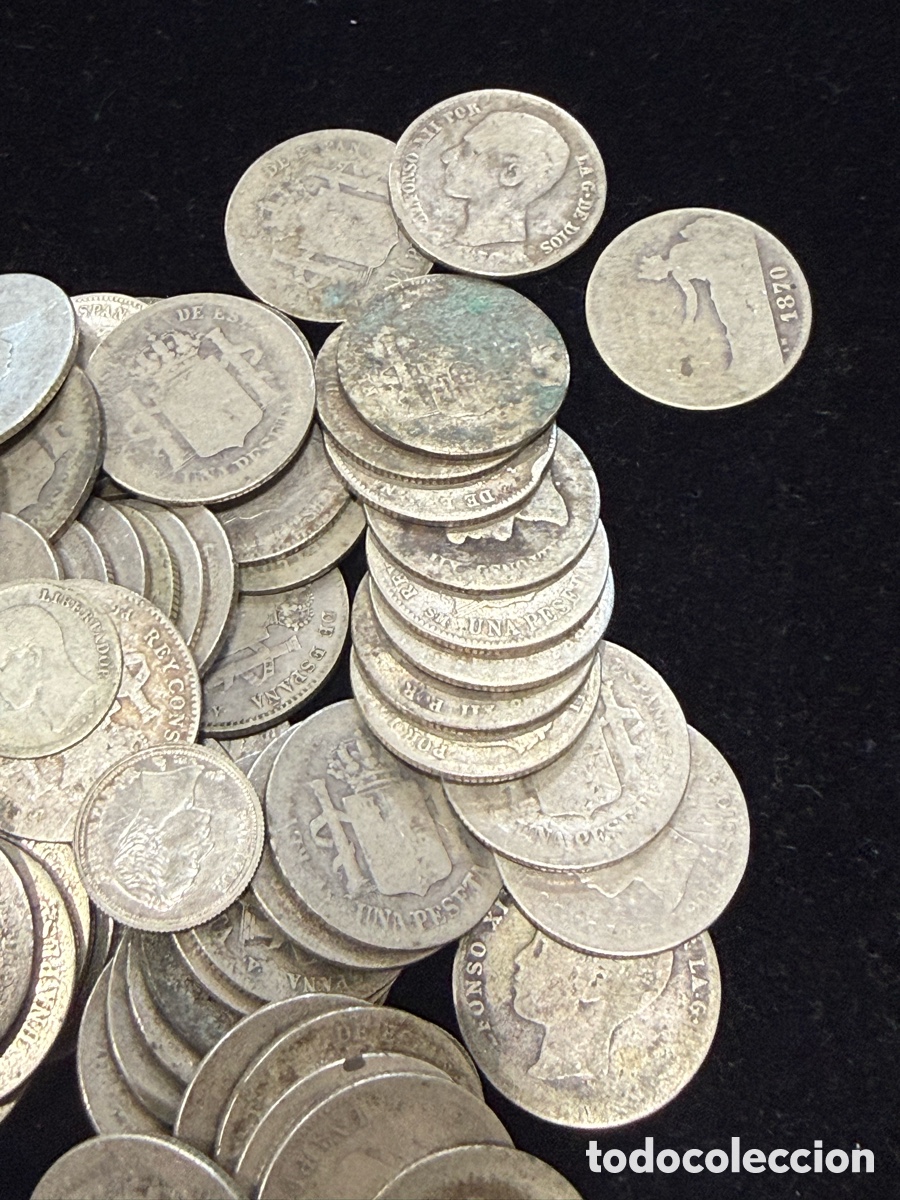 Monedas de Espa&ntilde;a: Lote de monedas 540 gramos - Foto 3