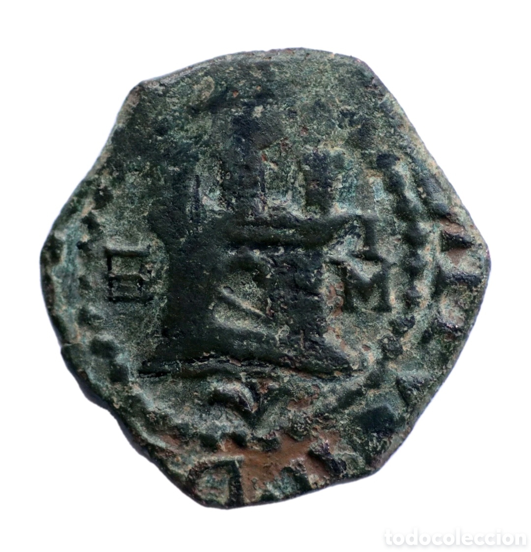 Monedas de Espa&ntilde;a: 2 MARAVEDIS FELIPE II SEGOVIA IM