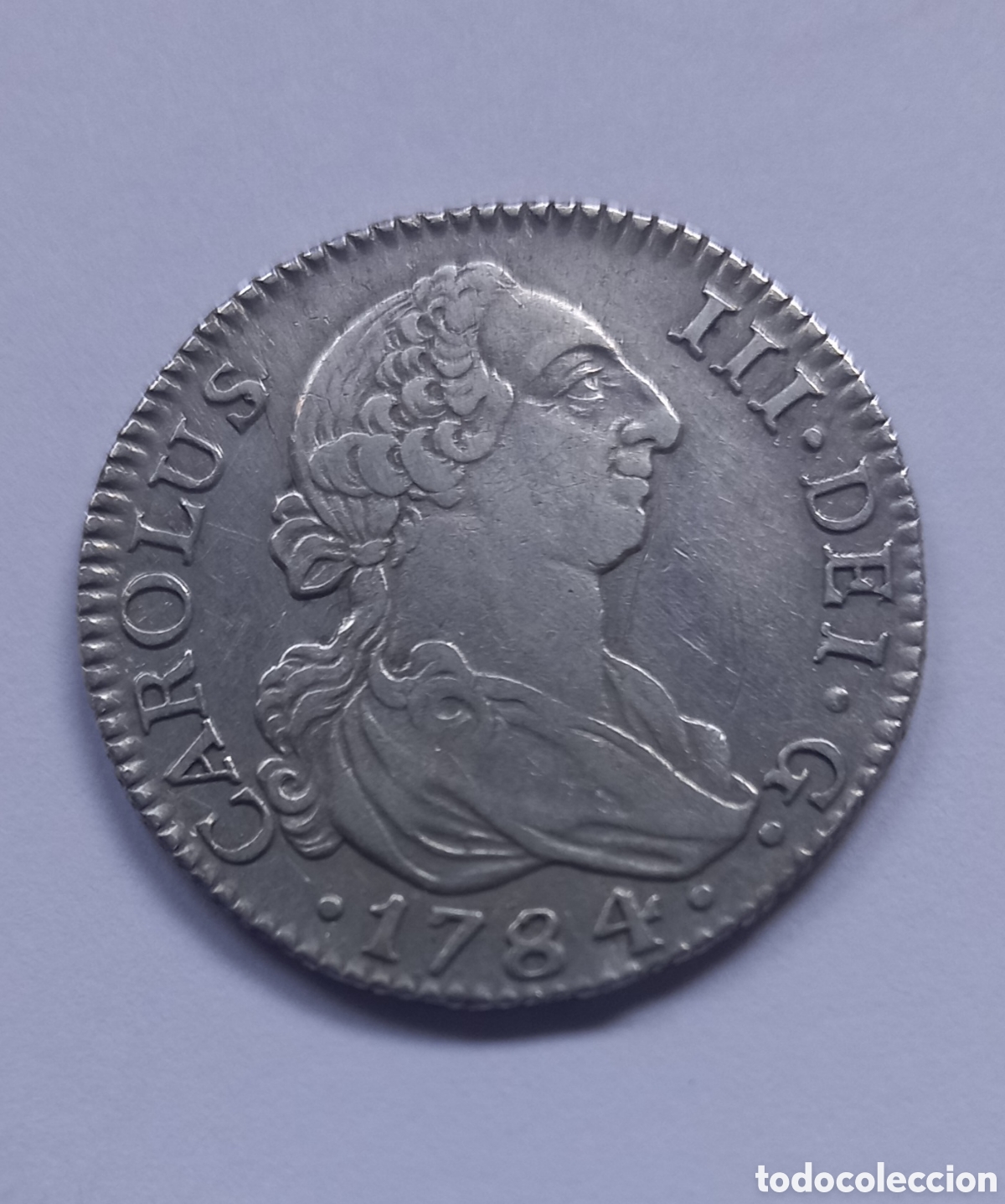Monedas de Espa&ntilde;a: 2 REALES 1784 CARLOS III MADRID JD