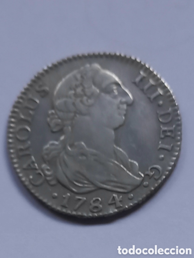 Monedas de Espa&ntilde;a: 2 REALES 1784 CARLOS III MADRID JD