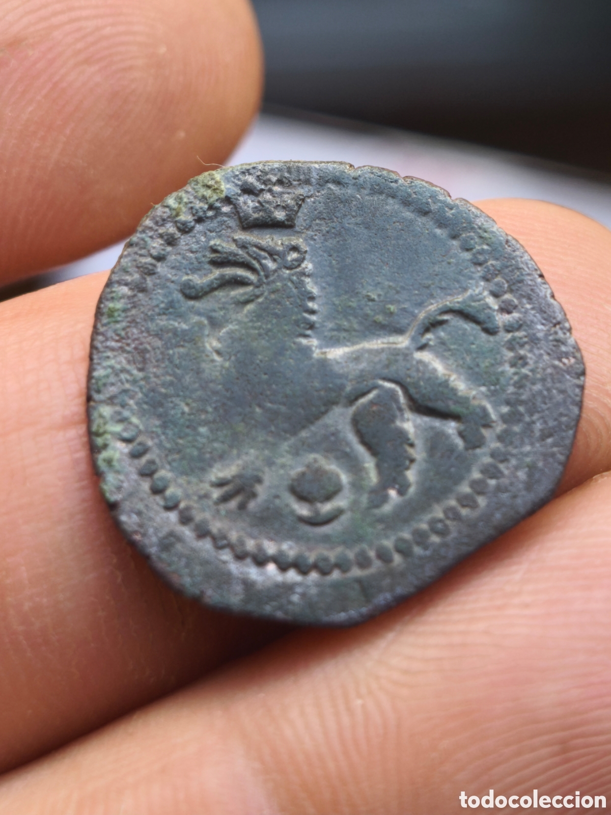 Monedas de Espa&ntilde;a: Felipe II 2 maravedis CUENCA A - Foto 1