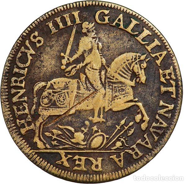 Monedas de Espa&ntilde;a: Enrique IV rey de Galia (Francia) y Navarra (Espa&ntilde;a) El primer Borbon Nuremberg