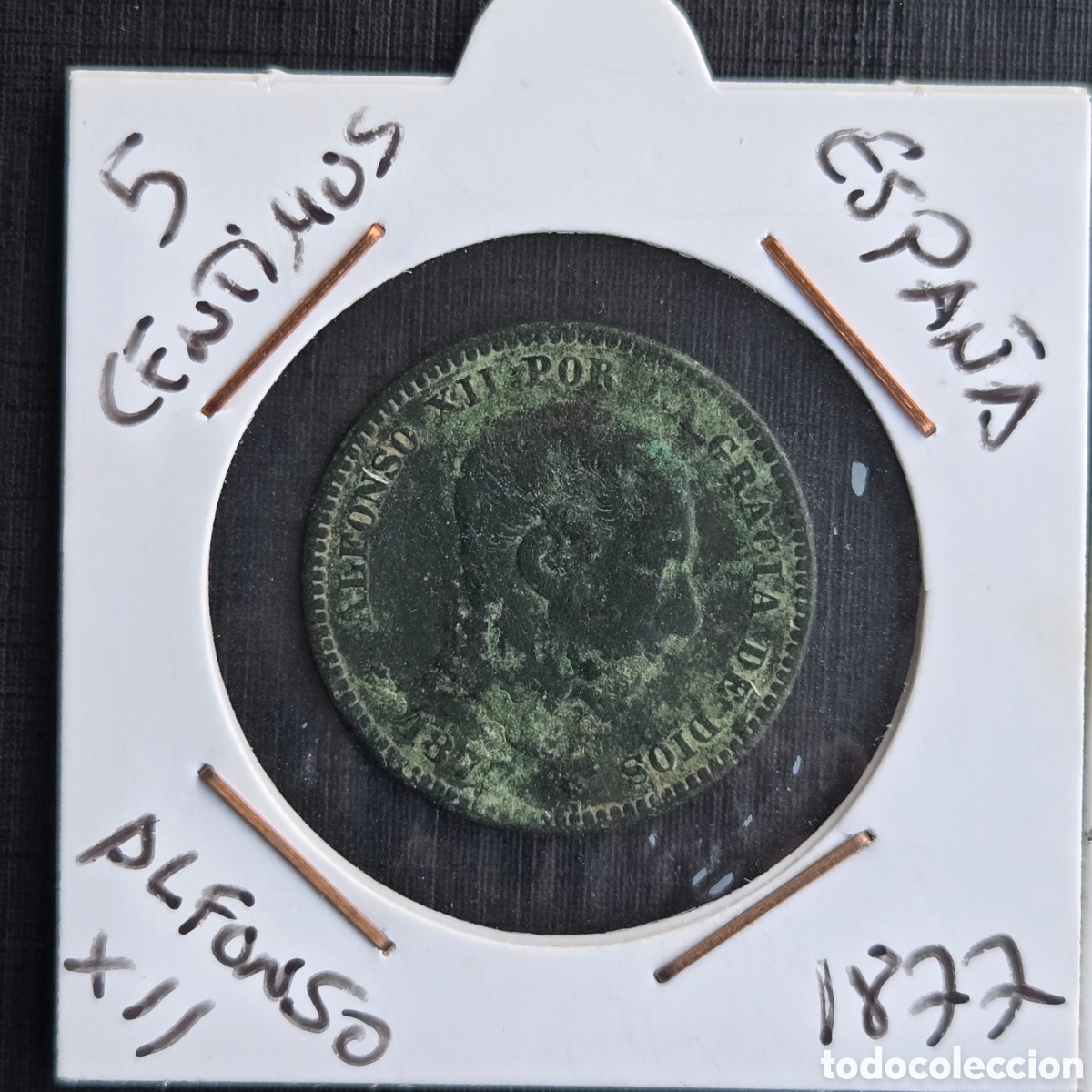 Monedas de Espa&ntilde;a: Lote 2 monedas Alfonso XII Espa&ntilde;a - Foto 3