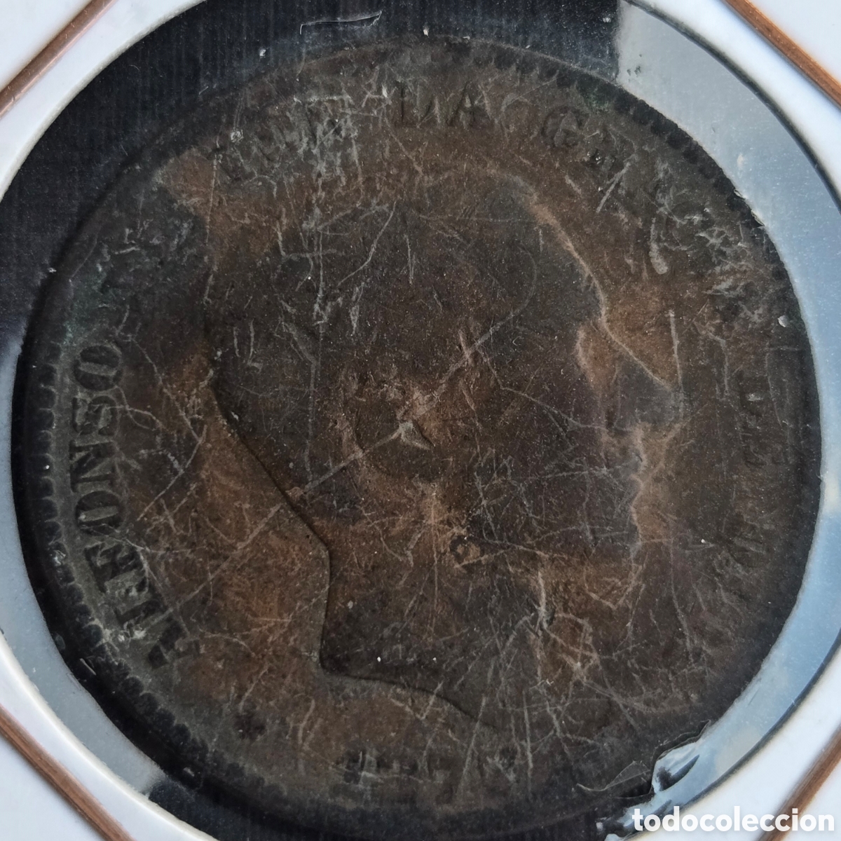 Monedas de Espa&ntilde;a: Lote 2 monedas Alfonso XII Espa&ntilde;a - Foto 7