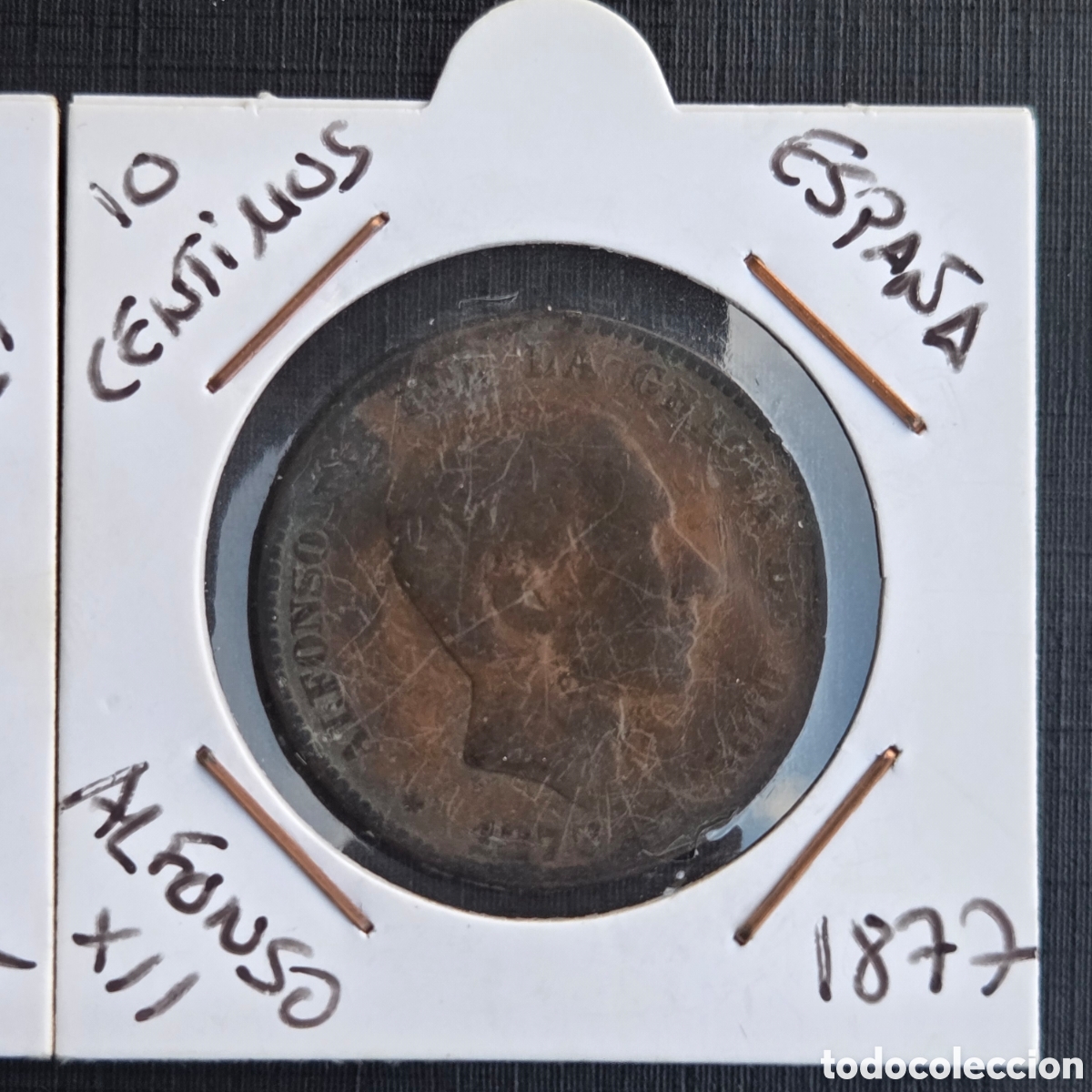 Monedas de Espa&ntilde;a: Lote 2 monedas Alfonso XII Espa&ntilde;a - Foto 6