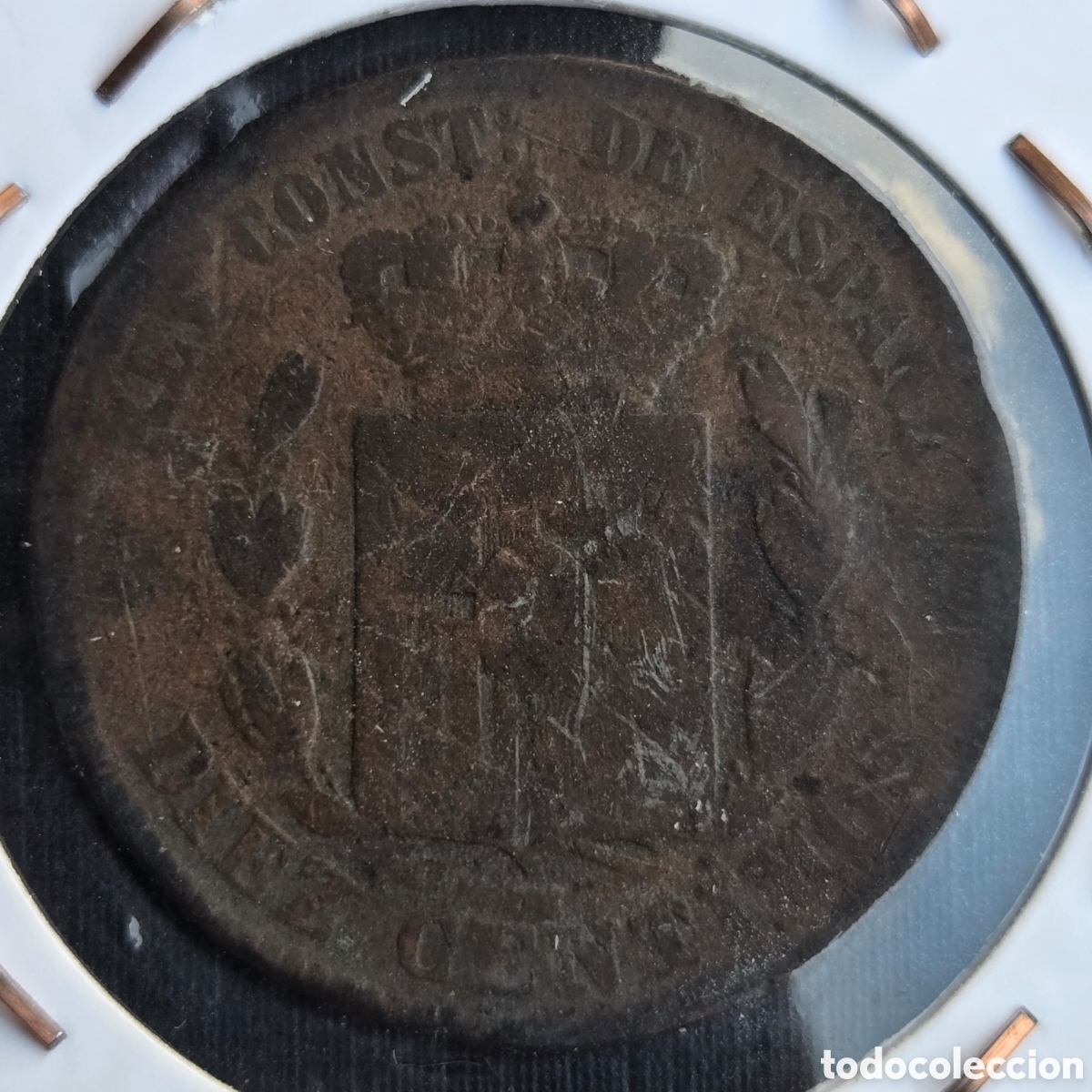 Monedas de Espa&ntilde;a: Lote 2 monedas Alfonso XII Espa&ntilde;a - Foto 8