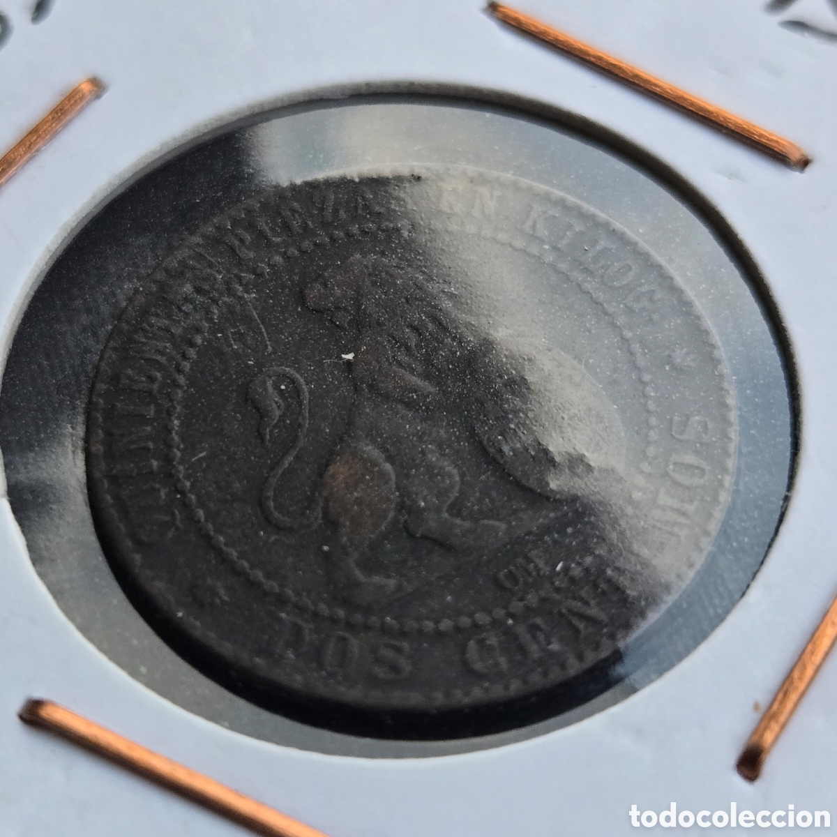 Monedas de Espa&ntilde;a: Lote 2 monedas Espa&ntilde;a 1870 - Foto 4
