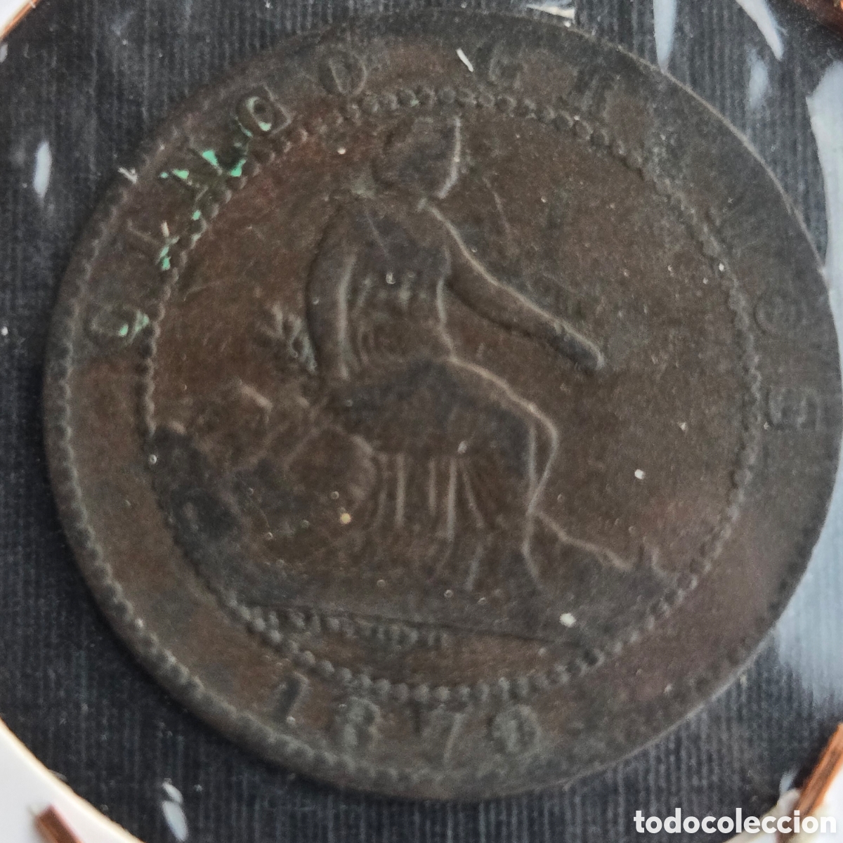 Monedas de Espa&ntilde;a: Lote 2 monedas Espa&ntilde;a 1870 - Foto 8