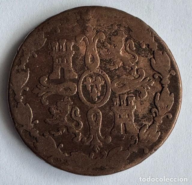 Monedas de Espa&ntilde;a: 8 MARAVED&Iacute;S - FERNANDO VII - 1823 - Foto 3