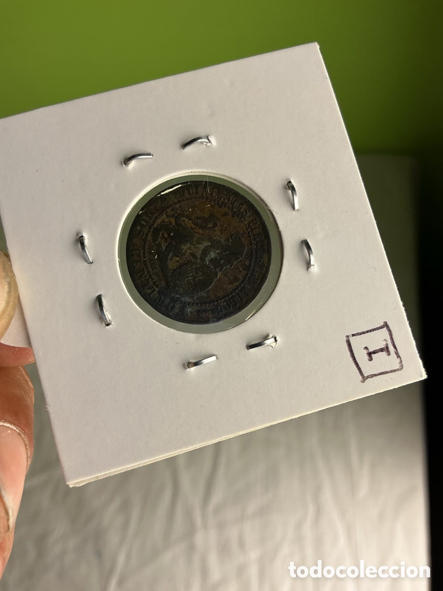 Monedas de Espa&ntilde;a: Espa&ntilde;a &mdash; 2 c&eacute;ntimos 1870 OM &mdash; Gobierno Provisional - Foto 3
