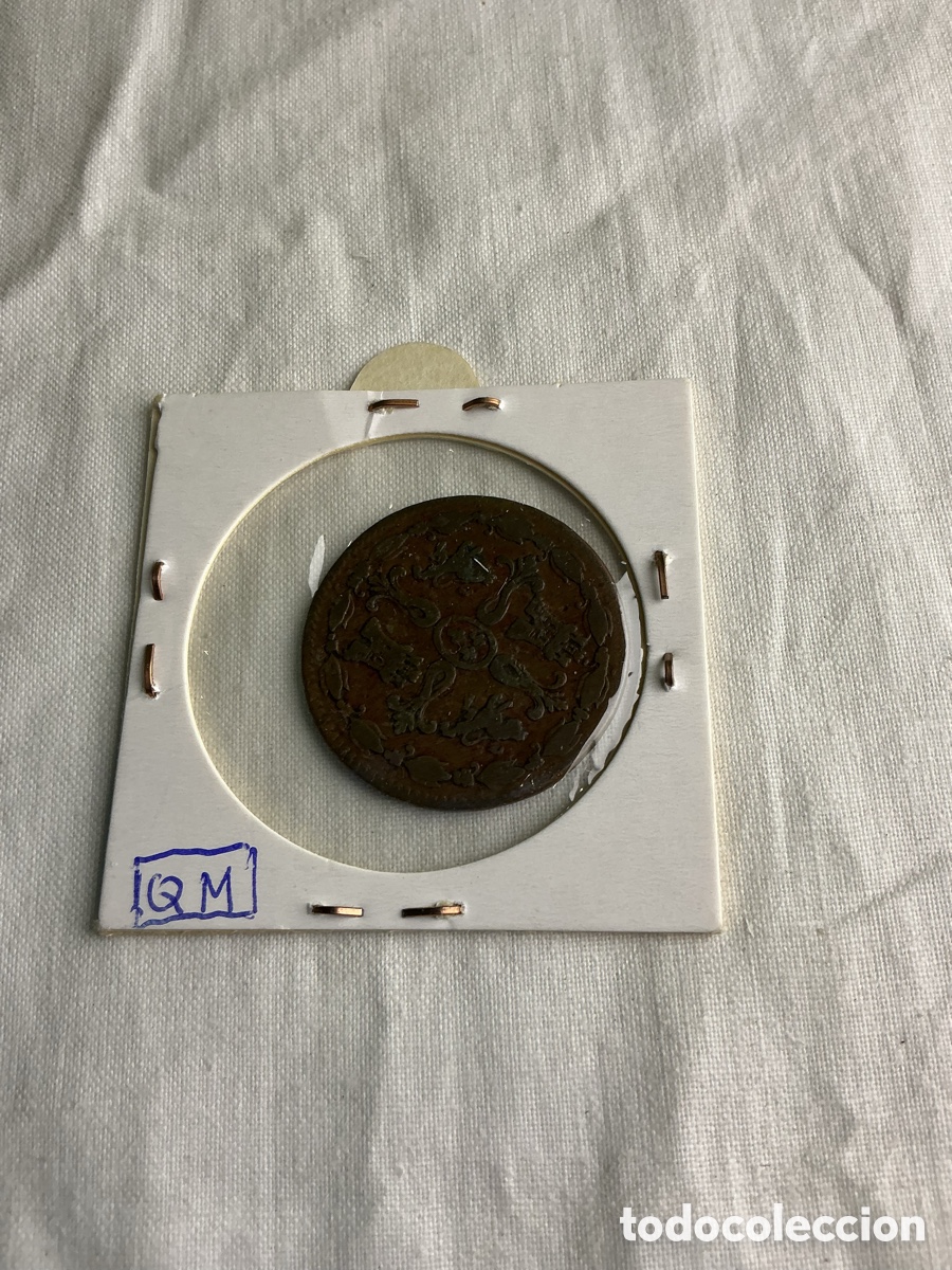 Monedas de Espa&ntilde;a: 8 Maraved&iacute;s Fernando VII &ndash; 1824 &ndash; Jubia &ndash; Espa&ntilde;a